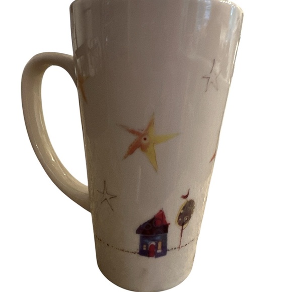 Natural Life Tall 6" Coffee Tea Mug SHOOT FOR THE MOON...LAND AMONG STARS 14 oz - Picture 2 of 5
